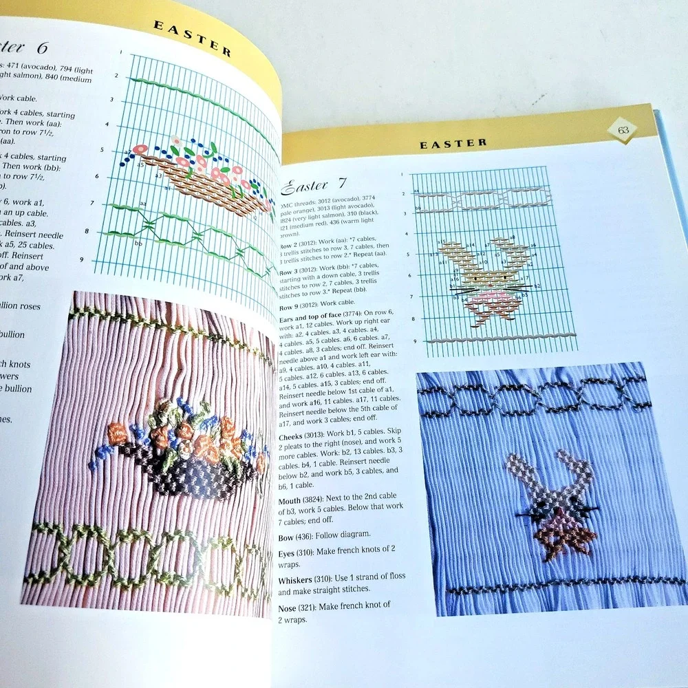 155 SMOCKING DESIGNS Hardcover Santoso Theresa ISBN 0806903287 NOS 1st Ed
